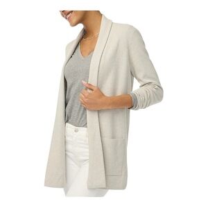 J. Crew Chelsea sweater blazer in Heather Dusk Light Grey Size XLarge NEW BA866